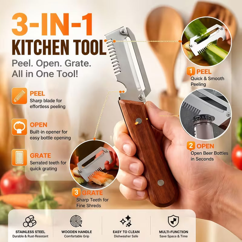 3 In 1 Peeler